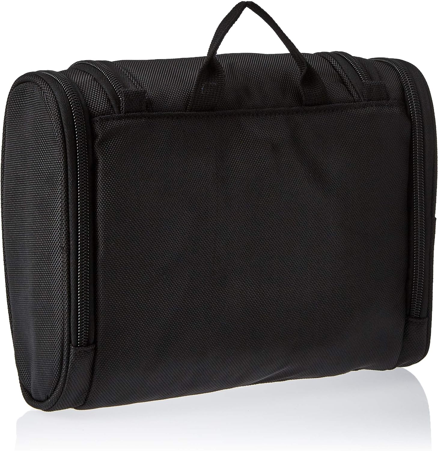 Basics Hanging, Travel Toiletry Bag Organizer, Shower Dopp Kit, Black - Image 2